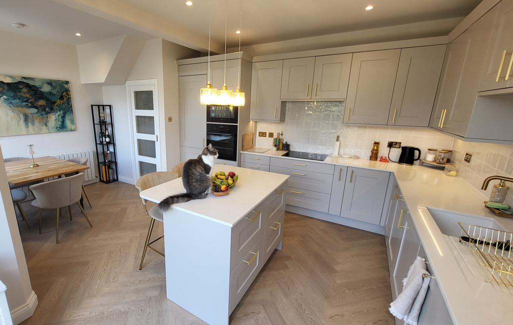 Open plan kitchen Chingdord